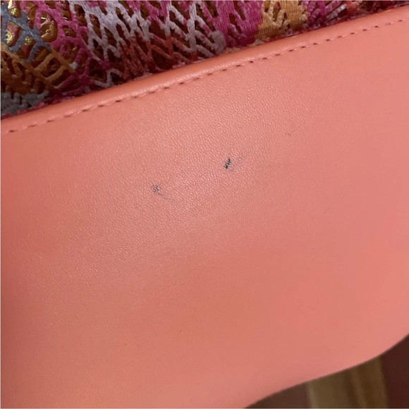 vera bradley Orange Shimmer Gold beach tote - Picture 5 of 7